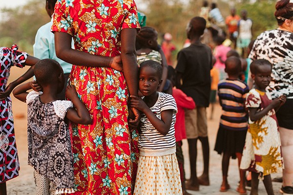 Girls in Uganda