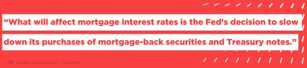 How the Fed's tapering timeline could affect mortgage rates