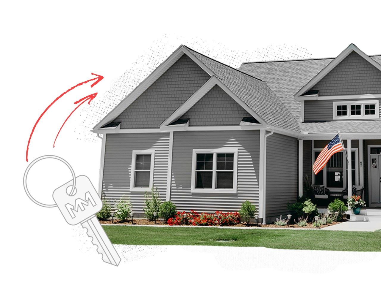 House with key icon